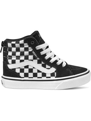 Zdjęcie produktu Vans Skórzane sneakersy "Filmore" w kolorze czarno-białym rozmiar: 31