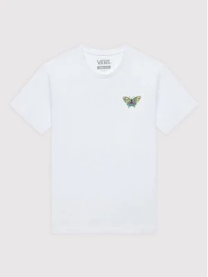 Zdjęcie produktu Vans T-Shirt Fly Butter Crew VN0A5LEN Biały Regular Fit