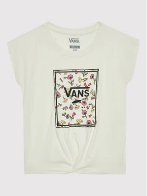Zdjęcie produktu Vans T-Shirt Poppy Box VN0A7YVJ Biały Regular Fit