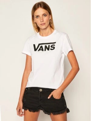 Zdjęcie produktu Vans T-Shirt Wm Flying V Crew Tee VN0A3UP4 Biały Regular Fit