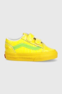 Zdjęcie produktu Vans tenisówki dziecięce TD Old Skool V HARB CHBD kolor żółty