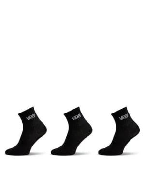 Zdjęcie produktu Vans Zestaw 3 par wysokich skarpet damskich Classic Half Crew Sock VN00073EBLK1 Czarny