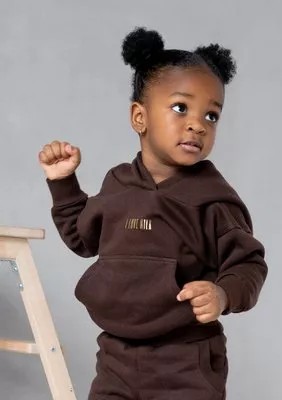 Zdjęcie produktu Venice - Dziecięca bluza z kapturem Dark Brown