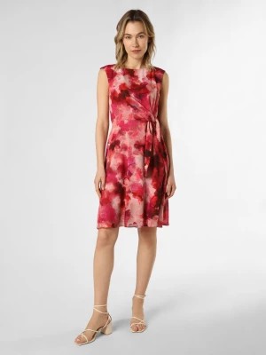 Zdjęcie produktu Vera Mont Damska sukienka wieczorowa Kobiety Sztuczne włókno wielokolorowy|wyrazisty róż|czerwony wzorzysty,
