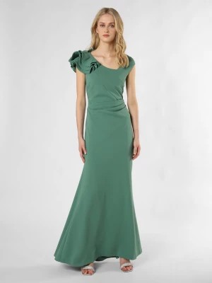 Zdjęcie produktu Vera Mont Damska sukienka wieczorowa Kobiety Sztuczne włókno zielony jednolity,