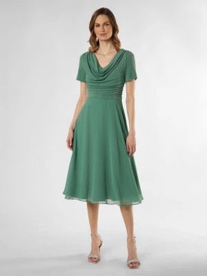 Zdjęcie produktu Vera Mont Damska sukienka wieczorowa Kobiety zielony jednolity,