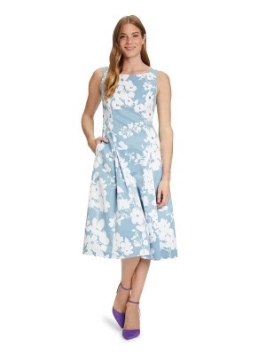 Zdjęcie produktu Vera Mont Sukienka w kolorze błękitno-białym rozmiar: 44