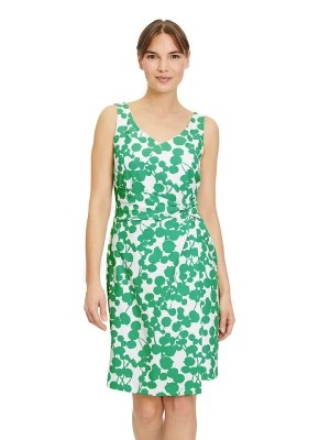 Zdjęcie produktu Vera Mont Sukienka w kolorze zielono-białym rozmiar: 42