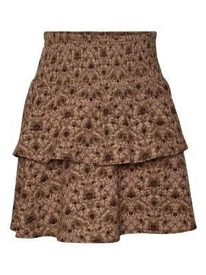 Zdjęcie produktu Vero Moda Girl Spódnica "Lora" w kolorze jasnobrązowym rozmiar: 134
