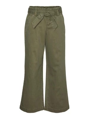 Zdjęcie produktu Vero Moda Girl Spodnie "Cally" w kolorze oliwkowym rozmiar: 116