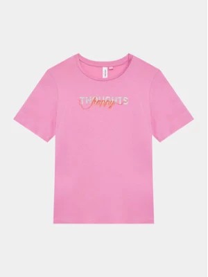 Zdjęcie produktu Vero Moda Girl T-Shirt 10285148 Różowy Regular Fit