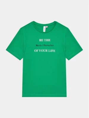Zdjęcie produktu Vero Moda Girl T-Shirt 10285148 Zielony Regular Fit
