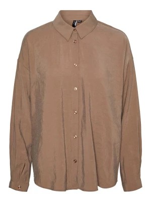 Zdjęcie produktu Vero Moda Koszula w kolorze jasnobrązowym rozmiar: XL