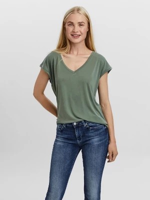Zdjęcie produktu Vero Moda Koszulka "Filli" w kolorze zielonym rozmiar: XL
