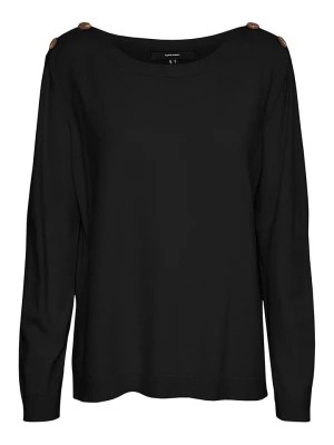 Zdjęcie produktu Vero Moda Koszulka "Karis" w kolorze czarnym rozmiar: XS