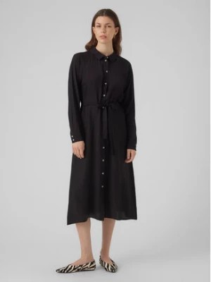 Zdjęcie produktu Vero Moda Sukienka koszulowa 10295296 Czarny Regular Fit