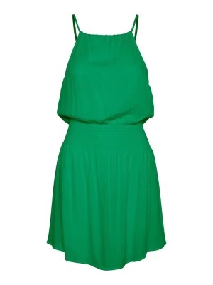 Zdjęcie produktu Vero Moda Sukienka "Menny" w kolorze zielonym rozmiar: XL
