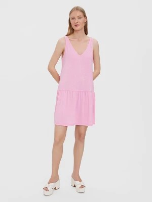 Zdjęcie produktu Vero Moda Sukienka "Uljajune" w kolorze jasnoróżowym rozmiar: XS
