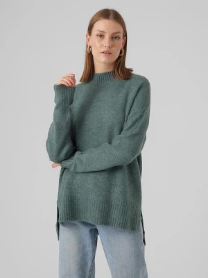 Zdjęcie produktu Vero Moda Sweter w kolorze zielonym rozmiar: L