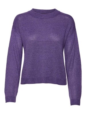 Zdjęcie produktu Vero Moda Sweter w kolorze fioletowym rozmiar: L
