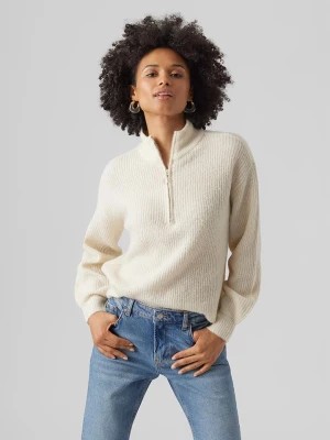 Zdjęcie produktu Vero Moda Sweter w kolorze kremowym rozmiar: S