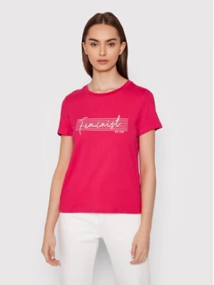 Zdjęcie produktu Vero Moda T-Shirt Feminist 10262918 Różowy Regular Fit