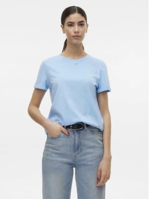 Zdjęcie produktu Vero Moda T-Shirt Paula 10243889 Błękitny Regular Fit