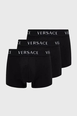 Zdjęcie produktu Versace bokserki (3-pack) męskie kolor czarny AU04320