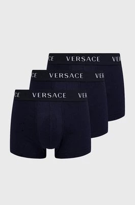 Zdjęcie produktu Versace bokserki (3-pack) męskie kolor granatowy AU04320