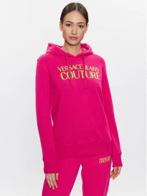 Zdjęcie produktu Versace Jeans Couture Bluza Logo 74HAIT03 Różowy Regular Fit