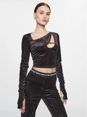 Zdjęcie produktu Versace Jeans Couture Bluzka 75HAH605 Czarny Slim Fit