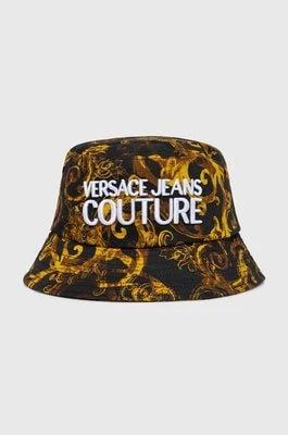 Zdjęcie produktu Versace Jeans Couture kapelusz bawełniany kolor czarny bawełniany 76GAZK06 ZG267