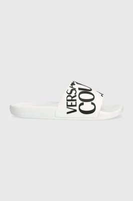 Zdjęcie produktu Versace Jeans Couture klapki Shelly damskie kolor biały 76VA3SQ1 71352 003
