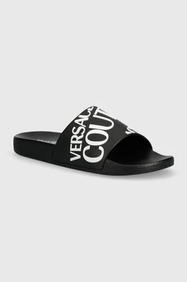 Zdjęcie produktu Versace Jeans Couture klapki Slide męskie kolor czarny 76YA3SQ1 71352 899