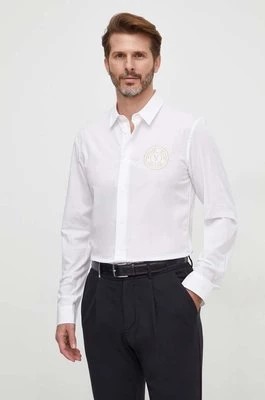 Zdjęcie produktu Versace Jeans Couture koszula męska kolor biały slim z kołnierzykiem klasycznym 76GALYS2 CN002