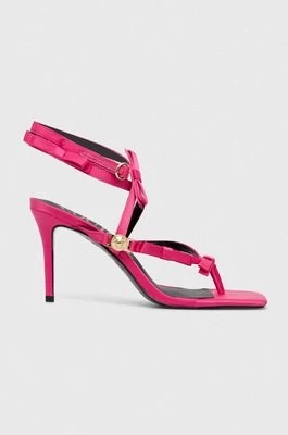 Zdjęcie produktu Versace Jeans Couture sandały Emily kolor różowy 76VA3S74 ZS185 406