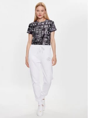 Zdjęcie produktu Versace Jeans Couture Spodnie dresowe 74HAAY01 Biały Regular Fit