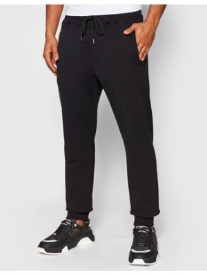 Zdjęcie produktu Versace Jeans Couture Spodnie dresowe Vemblem Embro 72GAAT04 Czarny Regular Fit