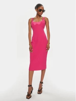 Zdjęcie produktu Versace Jeans Couture Sukienka codzienna 76HAO919 Różowy Slim Fit