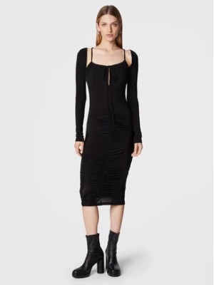 Zdjęcie produktu Versace Jeans Couture Sukienka koktajlowa Marika 73HAO922 Czarny Slim Fit