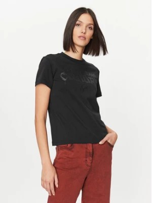 Zdjęcie produktu Versace Jeans Couture T-Shirt 75HAHT16 Czarny Regular Fit