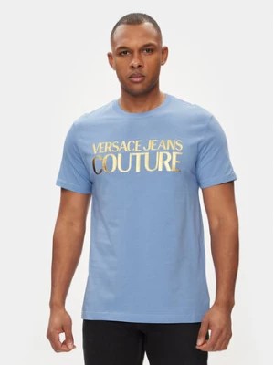 Zdjęcie produktu Versace Jeans Couture T-Shirt 76GAHT00 Kolorowy Regular Fit