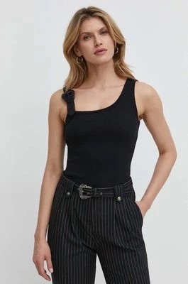 Zdjęcie produktu Versace Jeans Couture top damski kolor czarny 76HAM625 J0004