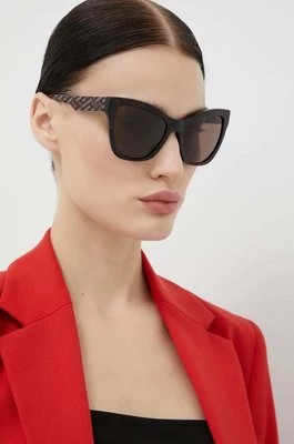 Zdjęcie produktu Versace okulary przeciwsłoneczne damskie kolor brązowy 0VE4417U