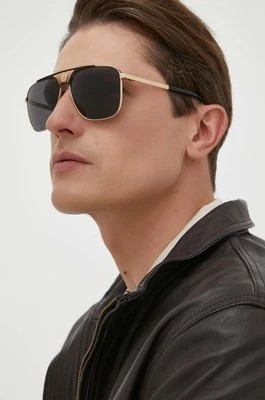 Zdjęcie produktu Versace okulary przeciwsłoneczne męskie kolor czarny 0VE2238