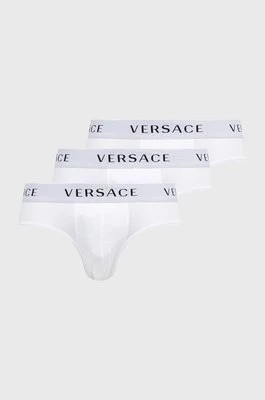 Zdjęcie produktu Versace slipy (3-pack) męskie kolor biały AU04319
