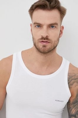 Zdjęcie produktu Versace t-shirt (2-pack) męski kolor biały AU04022