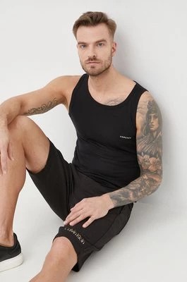 Zdjęcie produktu Versace t-shirt (2-pack) męski kolor czarny AU04022