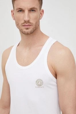 Zdjęcie produktu Versace t-shirt męski kolor biały AUU01012 A232741