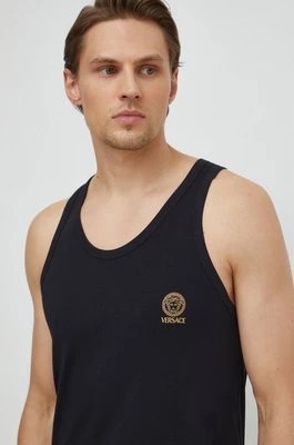 Zdjęcie produktu Versace t-shirt męski kolor czarny AUU01012 1A10011